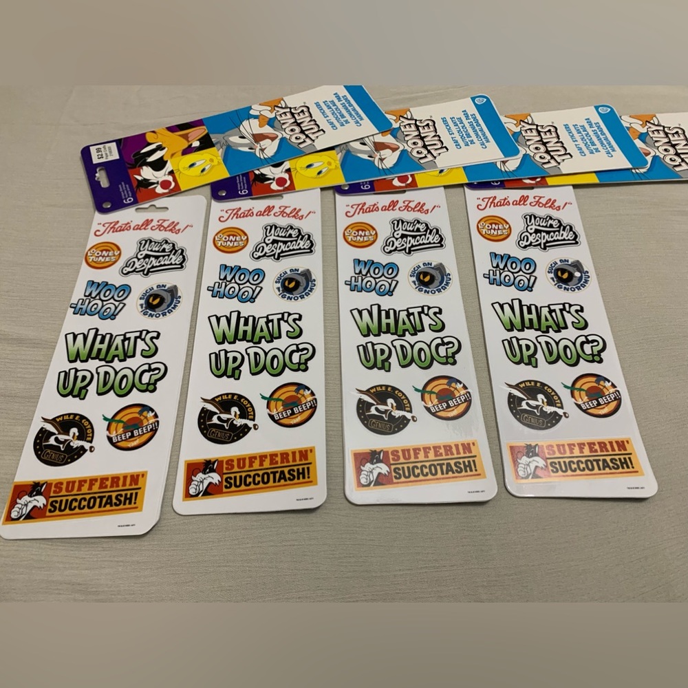 Looney Looney Tunes Craft Stickers - Picture 5 of 10